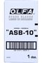 Cutter Snap Off Precision 30 Degree Spare Replacement Blade - ASB-10 (9mm)