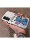 Samsung Galaxy A15 Compatible Stitch Couple Pattern Case Silicone Edge Hard Back Anti-Fall - 3