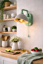 Concrete Look Wall Sconce | Pull Chain Switch | Bedroom & Living Room | Bulb Included - Electric - 3