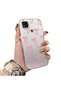 Xiaomi Poco C31 Compatible Silicone Edge Hard Back Anti Fall Case Butterfly Knot Patterns