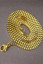 Ottoman Gold Color Cubic Men's Necklace Chain Thin Elegant Model