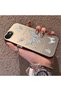 iPhone 7/8/Se 2020 2022 Compatible Silicone Edge Hard Back Anti Fall Case Beautiful Patterns - 4