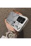 Samsung Galaxy S23 Ultra Compatible Silicone Edge Hard Back Anti-Fall Case Airplane Patterns - 3