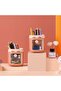 Kawaii Cat Teddy Bear Tabletop Pen Holder Pencil Case 1 Piece Organizer Gift - 4