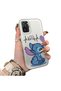 Xiaomi Redmi Note 10S Compatible Stitch Pair Pattern Case Silicone Edge Hard Back Anti-Fall - 3