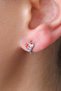 Vip Steel Ladybug, Heart and Strawberry Model 6-Piece Hoop Earrings - 2