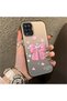 Samsung Galaxy A12/M12 Compatible Silicone Edge Hard Back Anti-Fall Case Butterfly Knot Patterns - 4