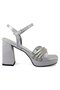 1018 1 25Ya Women's Evening Dress Shoes Lame - 2