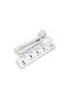 3 Way Power Extension Socket with 2 USB, 3 Mtr - 2
