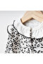 Leopard Patterned 4 Piece Newborn Hospital Discharge Set with Gloves - 2