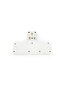 3 Way T-Socket Multi Adapter with 2 USB-A Ports IK-30U - 4