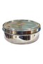 Stainless Steel Round Lunch Box, Medium, M3 - 7