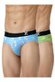Pack of 2 - Men Surf Cotton Printed Briefs