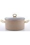 Aluminium Non-Stick Granite Coated Maqluba Cooking Pot Set, 3 pcs, Assorted - 2