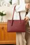 Original Polo Women's New Season Luxury Soft Leather Zippered Large Size Trendy & Stylish Hand & Shoulder Bag - 3
