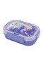 Plastic Kids Large Bento Lunch Box, Mermaid Design, Violet, PK0006 - 6