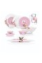 Essence Glass Dinner Set, Assorted, 46 pcs - 6
