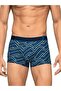 Pack of 2 - Men Printed Breathable Cotton Trunks - 2