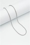 60 cm + 5 cm Steel Auger Silver Color Chain