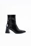 Emilia Heeled Pointed Toe Side Zipper Women's Boots |   Suitable for Casual & Stylish Outfits - 4