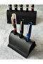 Aegean Leather Genuine Leather 5-Piece Pen Holder - 4
