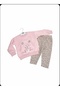Nazar Bebe Cute Cat Pocket Velvet Tights Three Thread Double Set - 2