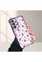 Samsung Galaxy A33 5g Compatible Transparent Silicone Flutter Protective Case Strawberry Patterns - 4