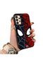 Samsung Galaxy A33 5g Compatible Silicone Edge Hard Back Anti-Fall Case Spiderman Patterns