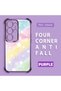 Samsung Galaxy S25 Ultra Compatible Transparent Silicone Flutter Protective Case Rainbow Patterns - 2