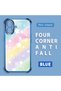 iPhone 16 Compatible Transparent Silicone Flutter Protective Case Rainbow Patterns - 2