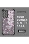 Samsung Galaxy A52/A52S Compatible Transparent Silicone Flutter Protective Case Strawberry Patterns