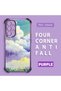 Samsung Galaxy A13 4g Compatible Transparent Silicone Flutter Protective Case Colorful Cloud Patterns - 2