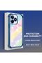 حافظة حماية من السيليكون الشفاف المتوافقة مع Realme C53 بأنماط قوس قزح - 4