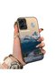 Samsung Galaxy A06 Compatible Silicone Edge Hard Back Anti-Fall Case Mountain Peak Patterns - 2