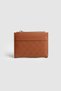 La'Graccio Paris Women's Brase Shiny Handy Wallet Brown - 2