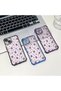 Samsung Galaxy A25 Compatible Transparent Silicone Flutter Protective Case Strawberry Patterns - 8