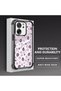 Xiaomi Mi 13T/Mi 13t Pro Compatible Transparent Silicone Flutter Protective Case Strawberry Patterns - 3