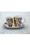 Porcelain Tea Set with Tray, 3 pcs, Assorted, T-004 - 3