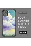 Samsung Galaxy A05 Compatible Transparent Silicone Flutter Protective Case Colorful Cloud Patterns - 2