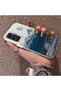 Samsung Galaxy A34 Compatible Silicone Edge Hard Back Anti-Fall Case Mountain Peak Patterns - 3