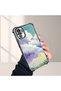 Xiaomi Poco M5S Compatible Transparent Silicone Flutter Protective Case Colorful Cloud Patterns