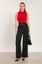 Women's Degaje Collar Sleeveless Blouse - Red - 3