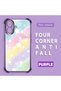 iPhone 16 Compatible Transparent Silicone Flutter Protective Case Rainbow Patterns - 2