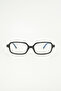 Liana Black Thin Rectangular Blue Light Glasses - 2