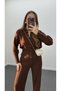 Merlin Snap Fastener Cardigan Pants Set - 2