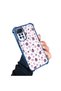 Xiaomi Redmi Note 12 Pro 4g Compatible Transparent Silicone Flutter Protective Case Strawberry Patterns - 2