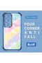Samsung Galaxy S22 Ultra Compatible Transparent Silicone Flutter Protective Case Rainbow Patterns - 2