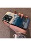 Xiaomi Redmi Note 13 Compatible Silicone Edge Hard Back Anti-Fall Case Mountain Peak Patterns - 4