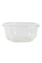 Round Glass Container with Lid, 400 ml, Clear - 7