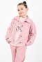 Pink Sleeves Star Stone Jean Jacket Girls' 3-Piece Bottom Top Set 23424 - 5